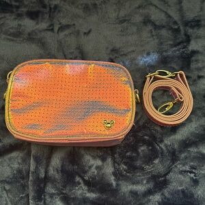 Mickey Mouse Icon Iridescent Flair Belt Bag/ Crossover.